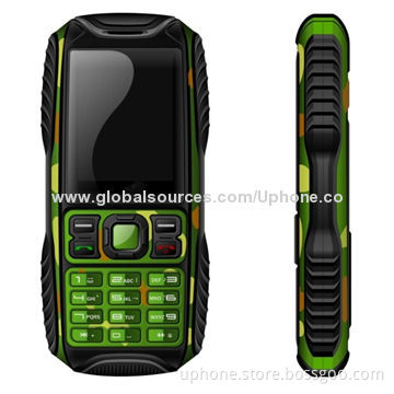 Water/Shock/Dust-proof Mobile Phones, S928 Dual-SIM, Dual-standby, 240 x 320 Pixels Resolution